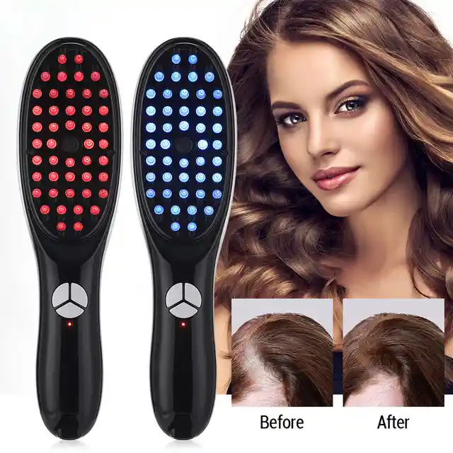 Cepillo Masajeador Eléctrico Con Spray Para El Cabello