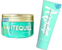Mantequilla Corporal Durazno Mas Gel Depilatorio Mujer