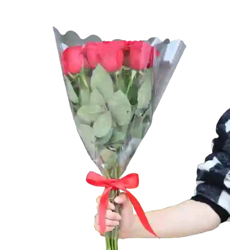 Ramo De 12 Rosas Rojas