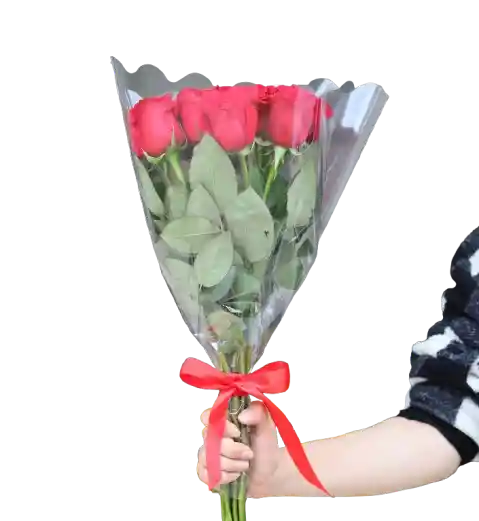 Ramo De 12 Rosas Rojas