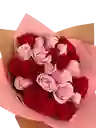 Bouquet Dulce Pasión 24 Rosas