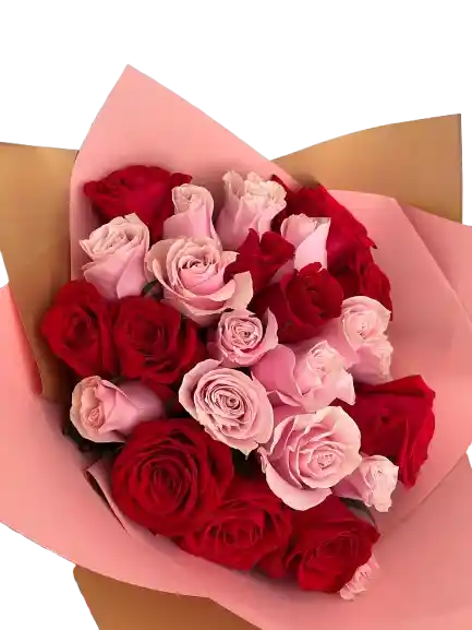 Bouquet Dulce Pasión 24 Rosas