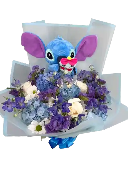 Ramo Lilo Y Stitch Azul
