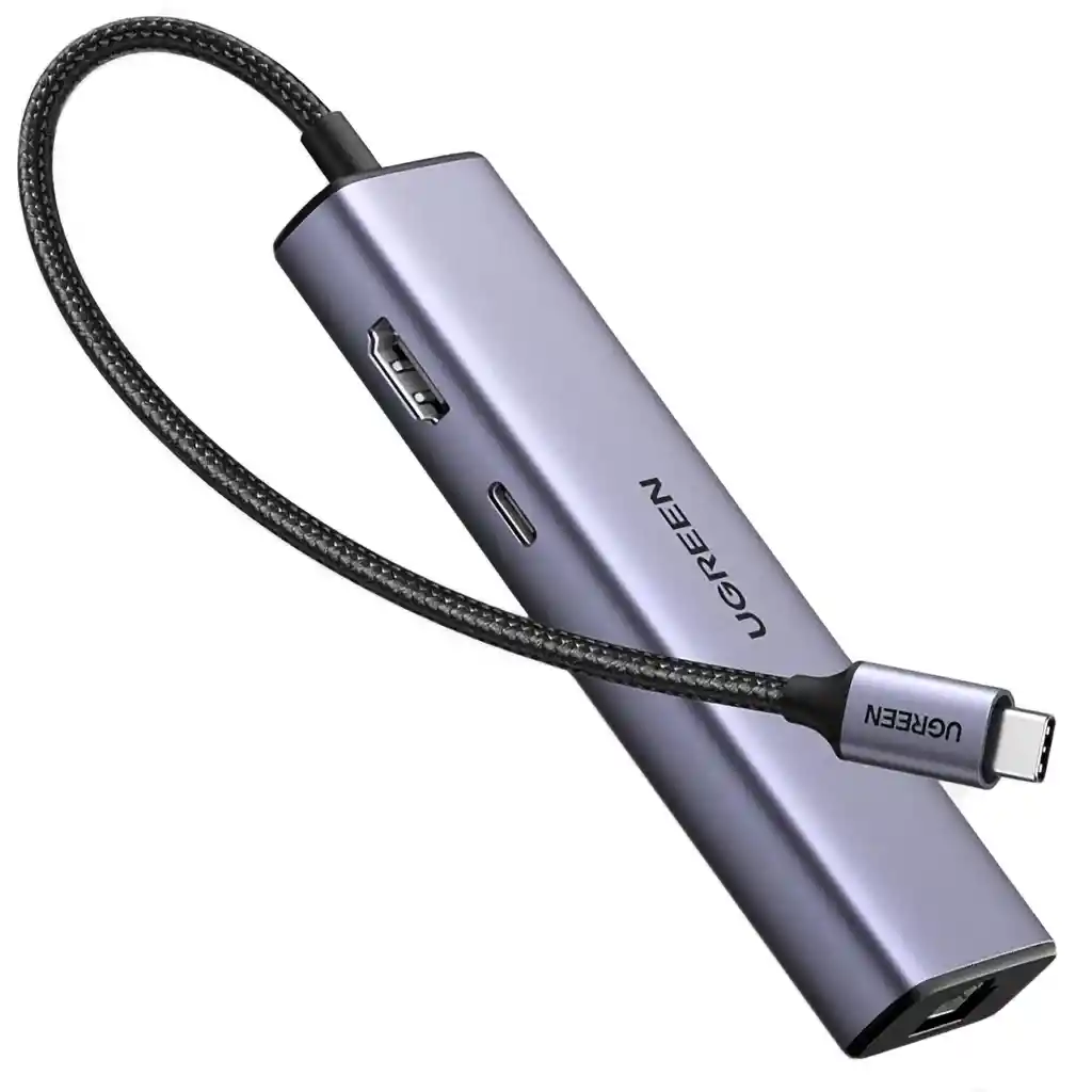 Hub Usb-c A X3 Usb-a, X1 Usb-c, X1 Hdmi 4k 30h, X1 Rj45 Ugreen 15598
