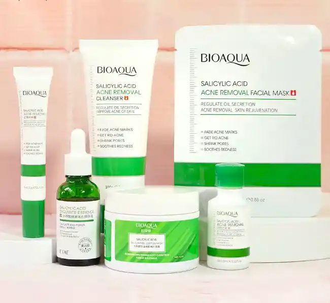 Bioaqua Combo Anti Acné Ácido Salicílico X 6