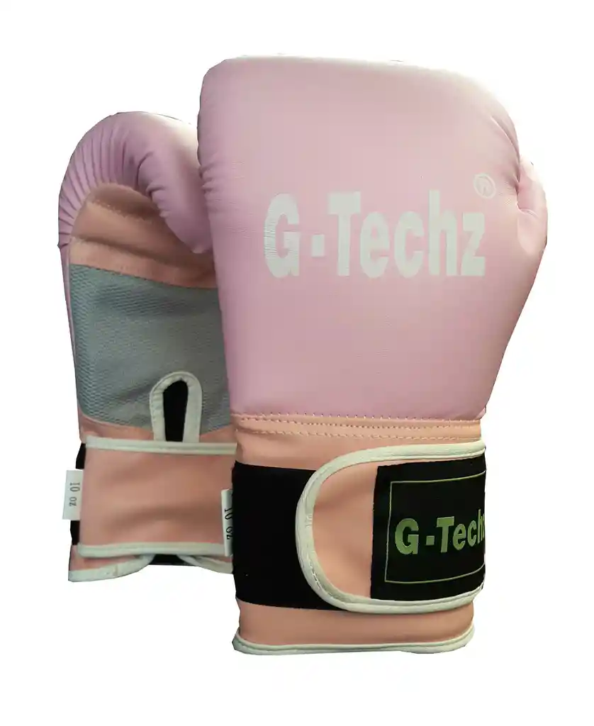 Guantes Boxeo Gtechz 2 Kick Boxing Pink Rosados - 10 Onz