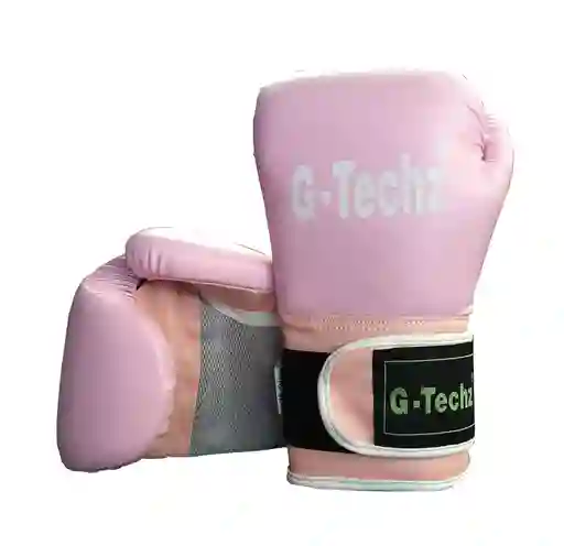 Guantes Boxeo Gtechz 2 Kick Boxing Pink Rosados - 10 Onz