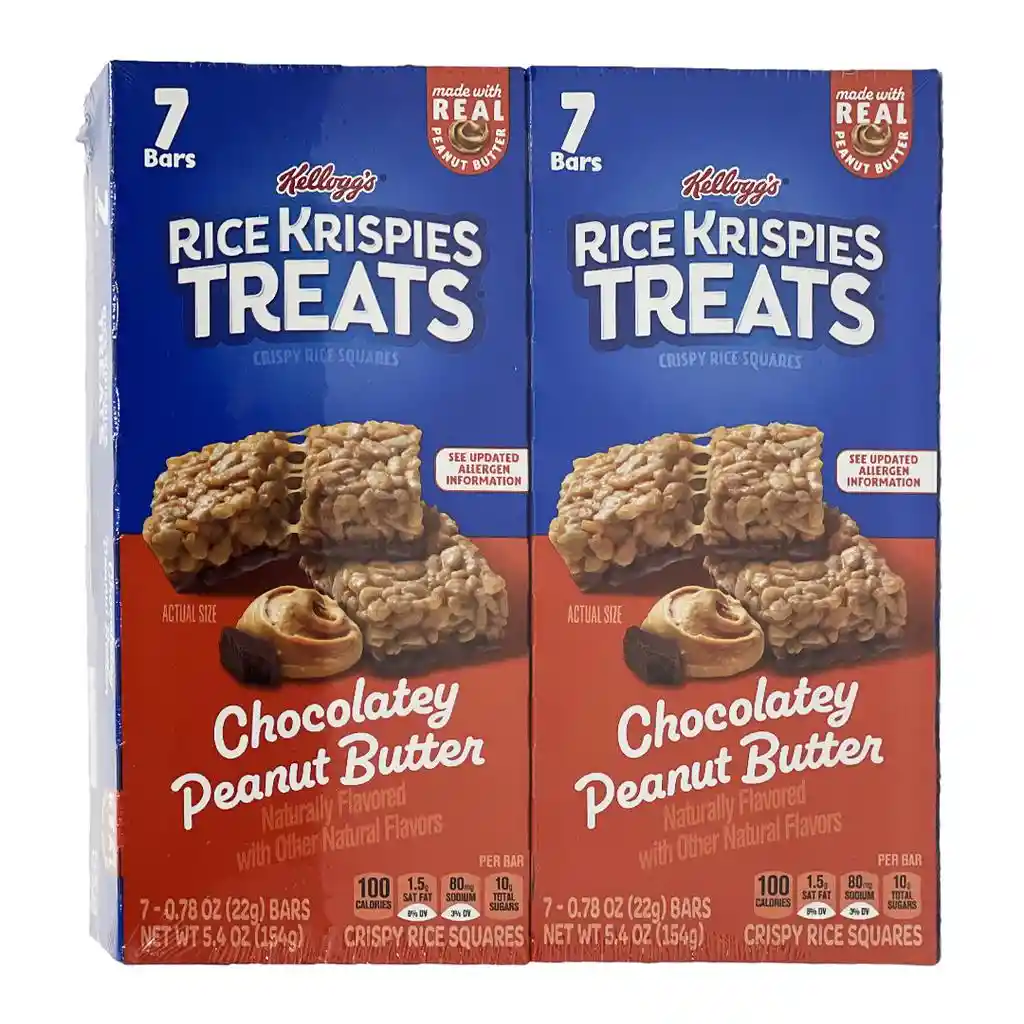 Rice Krispies Treats Barras De Arroz Crujiente 2 Paquetes