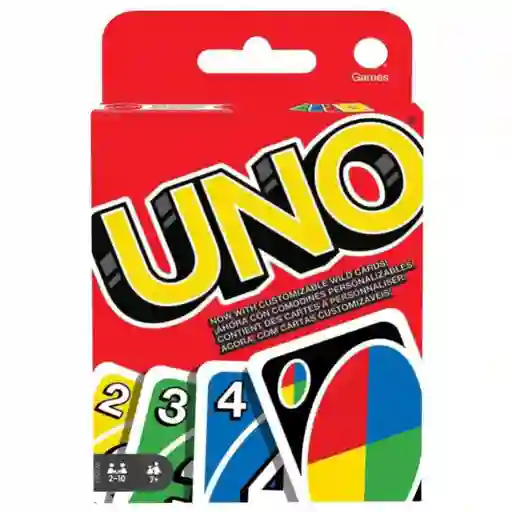 Juego De Mesa Familiar Cartas Uno Genérico