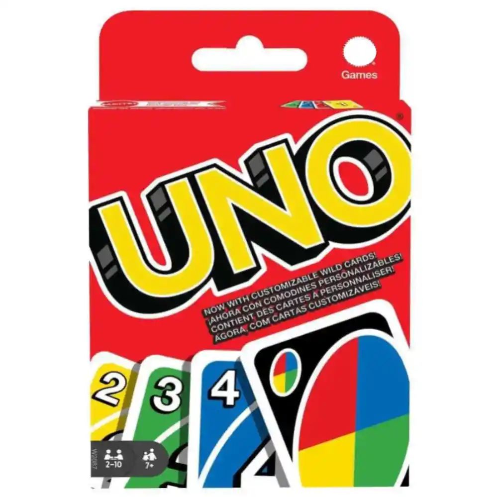 Juego De Mesa Familiar Cartas Uno Genérico