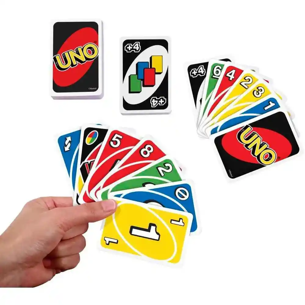 Juego De Mesa Familiar Cartas Uno Genérico