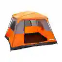 Carpa + Colchon Clark Sencillo Y Doble 300x180x270cm Naranja