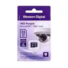 Memoria Sd Wd Purple Para Camara De Seguridad De 32gb