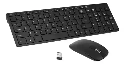 Combo Inalámbrico K06 Teclado Y Mouse Con Receptor Usb