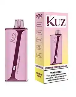 Vape Kuz Strawberry Banana 9.000 Puffs Recargable