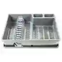 Escurridor Plasticforte 48x9x38cm Gris Plastico