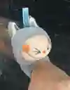 Pulcera Labubu Peluche Gris Con Luces Y Sonido