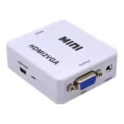 Caja Convertidora De Video Tm-hdmi A Vga