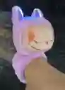 Pulcera Labubu Peluche Lila Con Luces Y Sonido