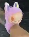 Pulcera Labubu Peluche Lila Con Luces Y Sonido