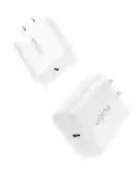 Cargador Tipo C Carga Rapida Oraimo Blanco A65s+c53
