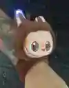 Pulcera Labubu Peluche Cafe Con Luces Y Sonido