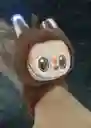 Pulcera Labubu Peluche Cafe Con Luces Y Sonido