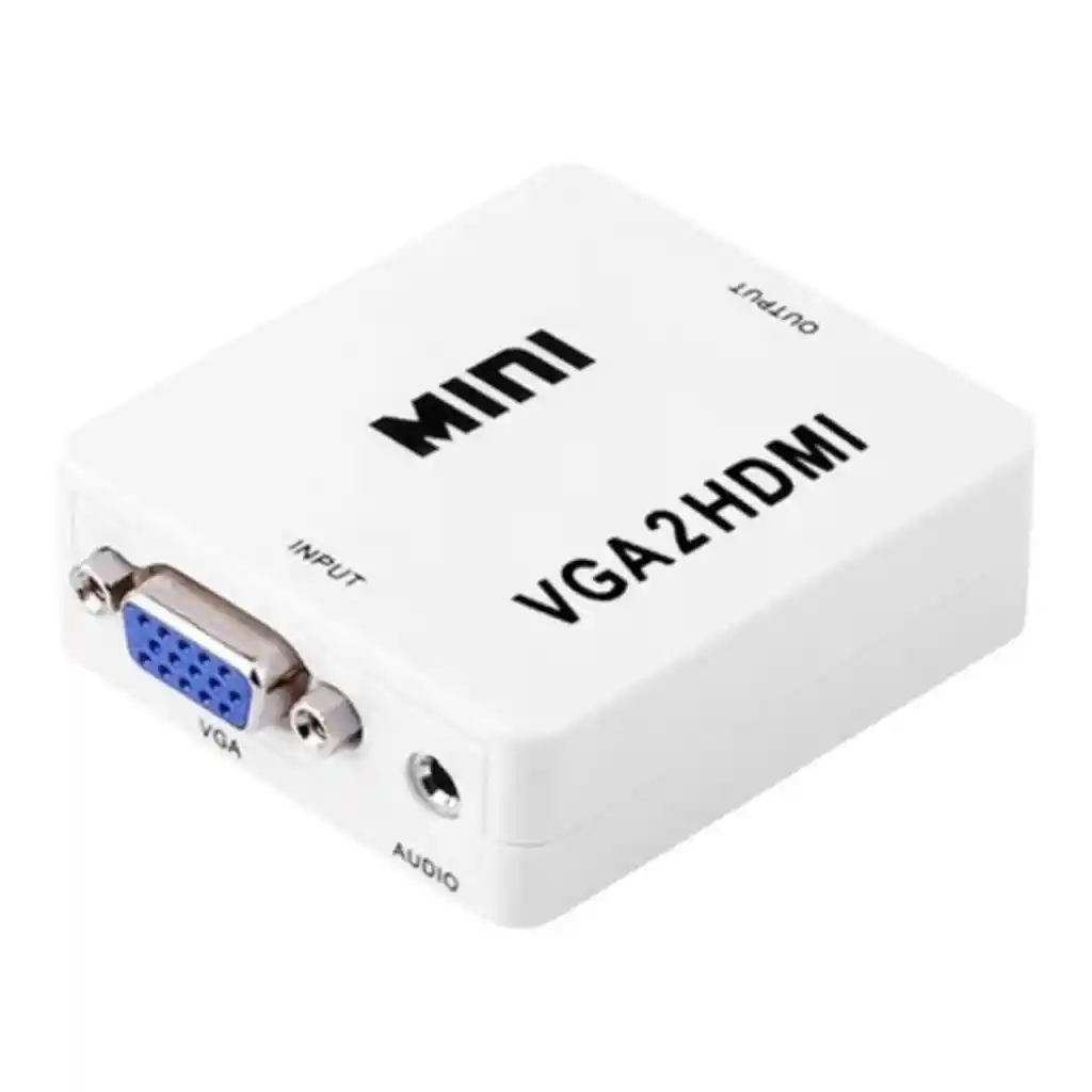 Caja Convertidora De Video Tm-vga A Hdmi