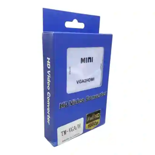 Caja Convertidora De Video Tm-vga A Hdmi