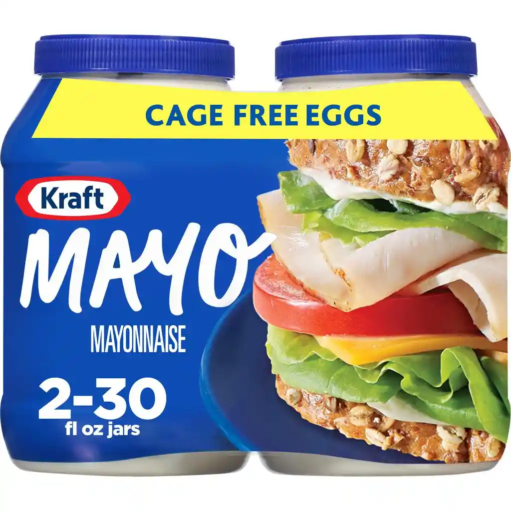 Kraft Mayonesa De Huevos De Gallina Libres 2 Unidades / 887 Ml
