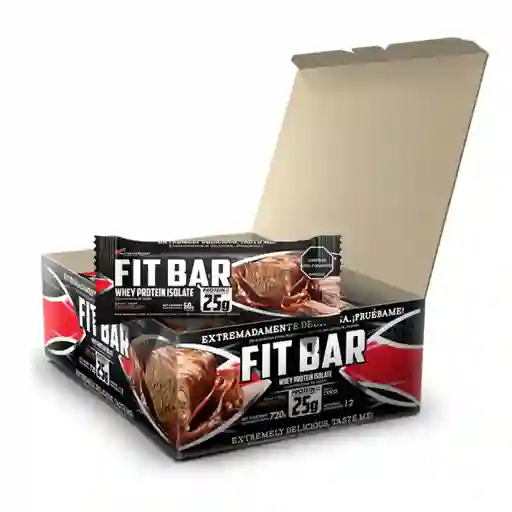 Fitbar Chocolate 12 Barras (720g)