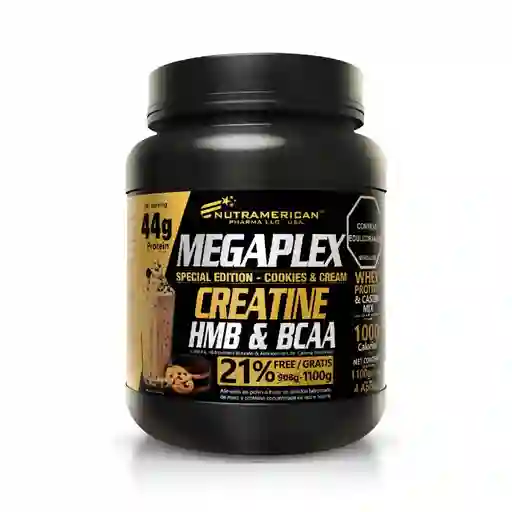 Megaplex Edición Especial Cookies And Cream 1100 G (2,43 Lb)
