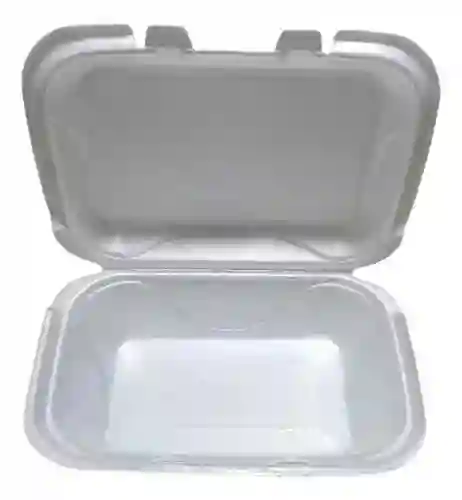 Portacomida Desechables J1 Blanco X 20