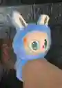 Pulcera Labubu Peluche Azul Oscura Sencilla