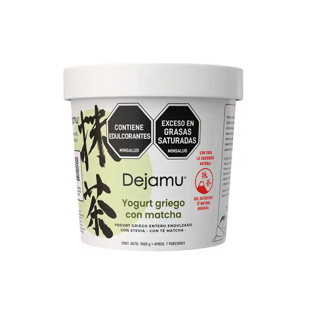 Griego Matcha Con Stevia X 1000 Gr