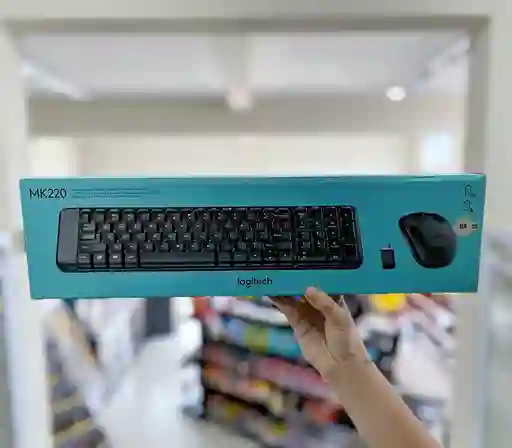 Teclado Y Mouse Inalambrico/combo Logitech Mk220