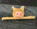 Pulcera Labubu Peluche Cafe Claro Sencilla
