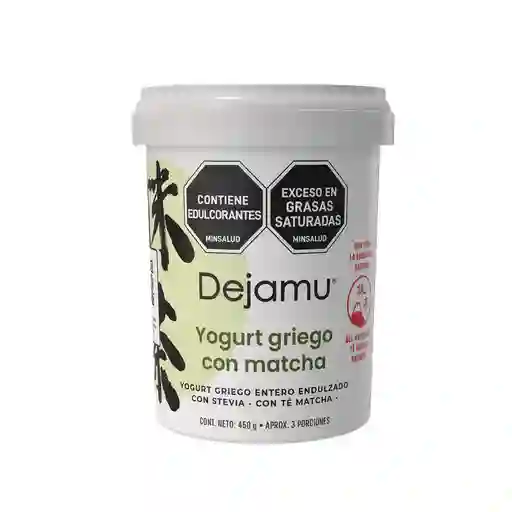 Griego Matcha Con Stevia X 450 Gr