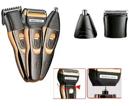 Máquina Afeitadora Y Cortadora De Pelo Geemy