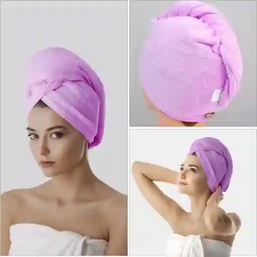 Toalla De Microfibra Para El Cabello