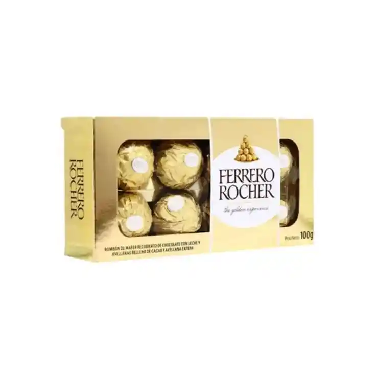 Chocolates Ferrero Rocher Por 8 Unidades