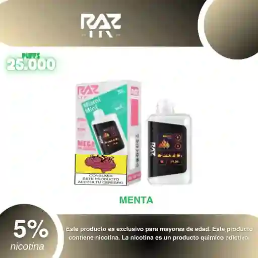 Raz Ltx 25.000 Pufs, Miami Mint 5%