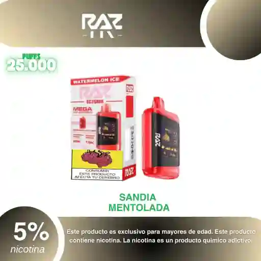 Raz Ltx 25.000 Pufs, Watermelon Ice 5%