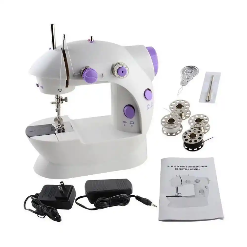 Mini Máquina De Coser Portátil Eléctrica