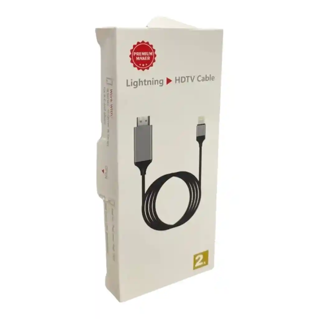 Cable Hdmi Para Celular Ios 2k/ Iphone