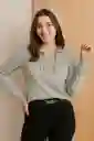 Sudadera Hoodie Stripe Chic