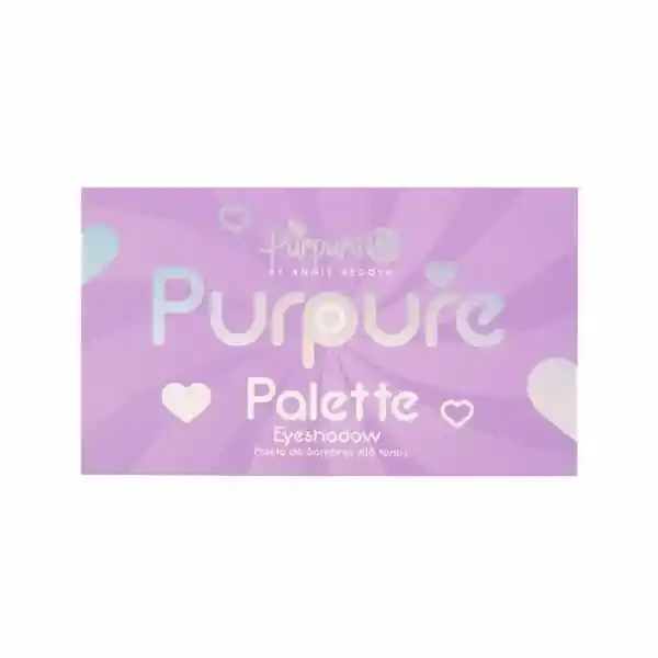 Paleta De Sombras X18 Tonos Palette Purpure