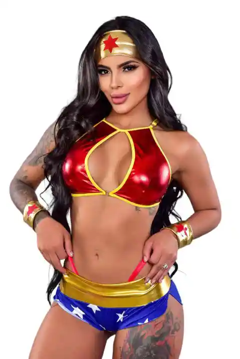 Disfraz De Mujer Maravilla