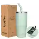 Mug Vaso Termo 700ml Buffer Acero Inox + Tapas - Sage Green