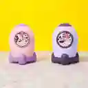 Alcancia Forma 3d Cute Almacena Monedas Y Billetes Cohete Espacio